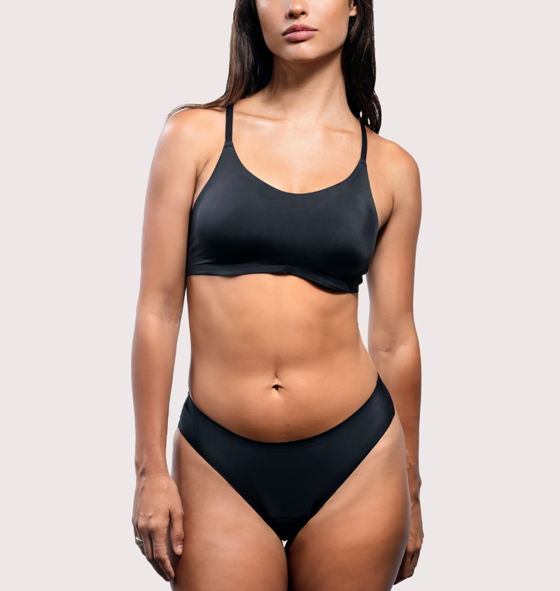 Culotte taille basse sans coutures - 100 % étanche